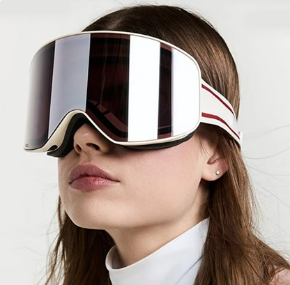 Snow Sport Goggles | UV400 Anti-Fog Ski & Snowboard Eyewear | Adjustable Strap