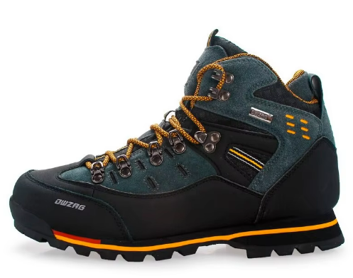 Waterproof Hiking Boots | High-Ankle Outdoor Trek Shoes | Durable Grip Sole