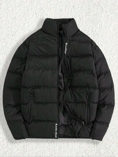 Men’s Lightweight Puffer Jacket | Insulated Quilted Shell | Packable Winter Layer