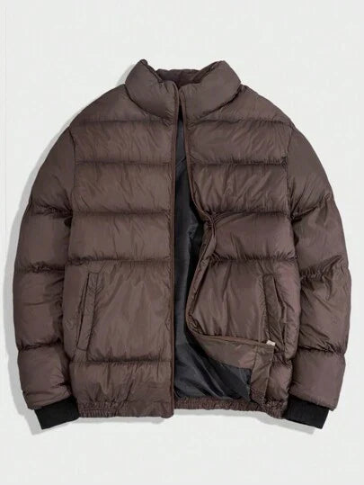 Men’s Lightweight Puffer Jacket | Insulated Quilted Shell | Packable Winter Layer
