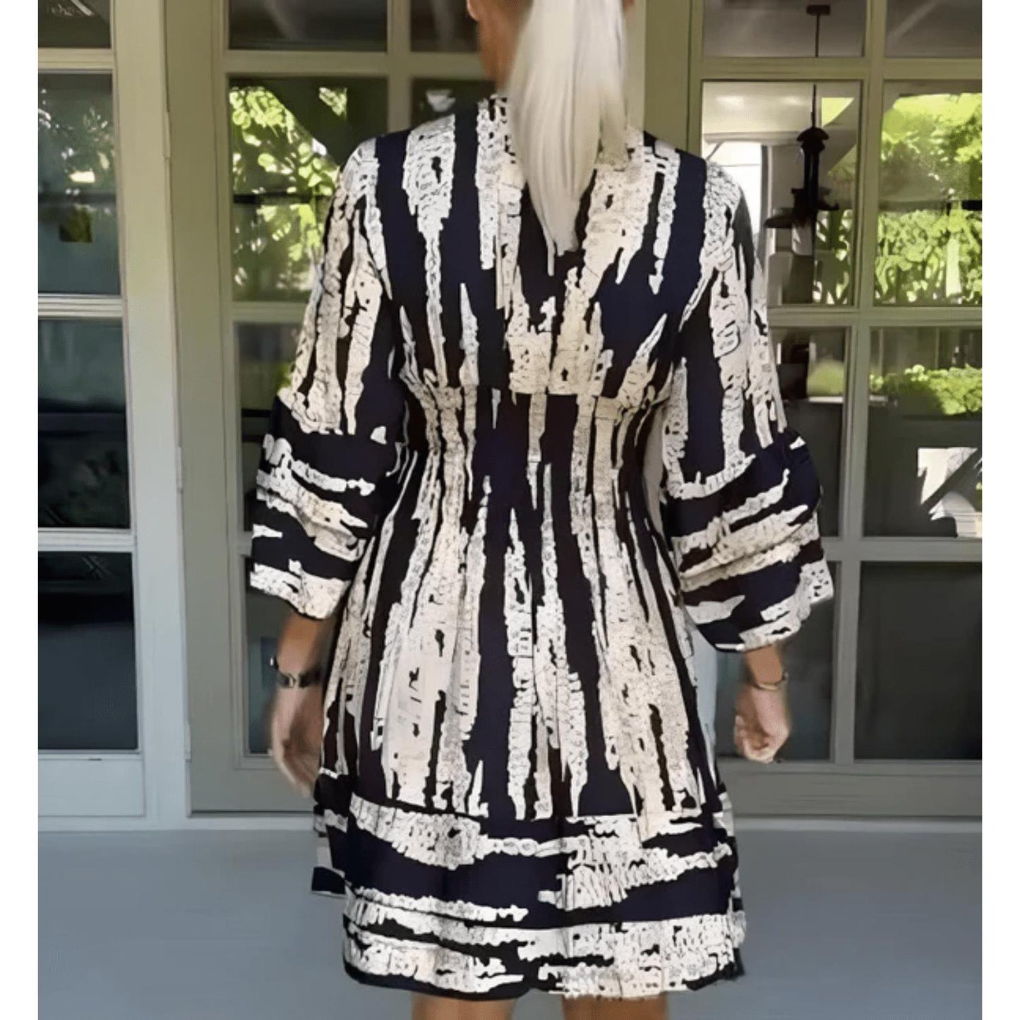 Tie-Dye Boho Mini Dress | Flowy & Lightweight | Casual Summer Style