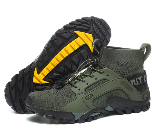 Men’s Trail Utility Sneakers | Durable Outdoor Grip & Breathable Mesh