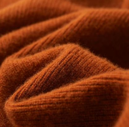 Men’s Quarter-Zip Knit Sweater | Ribbed Texture | Soft Midweight Pullover