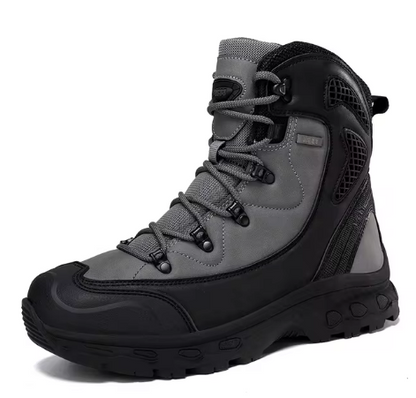 Men’s Waterproof Hiking Boots | High-Top Insulated Trail Footwear | Winter Grip & Support