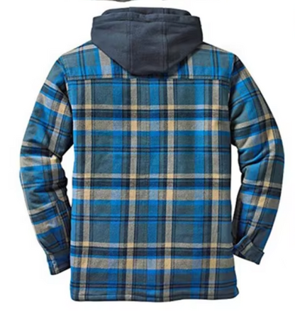 Flannel Shirt Jacket | Quilt-Lined Midweight Layer | Snap Closure