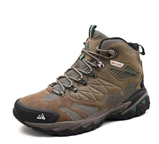 Men's Waterproof Hiking Boots | Cushioned Ankle Support | All-Terrain Grip