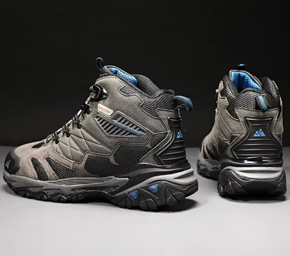 Men's Waterproof Hiking Boots | Cushioned Ankle Support | All-Terrain Grip