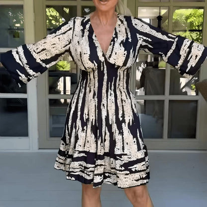 Tie-Dye Boho Mini Dress | Flowy & Lightweight | Casual Summer Style