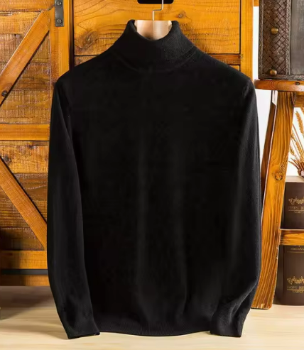 Women’s Mock Neck Sweater | Cashmere Blend | Soft Lightweight Knit