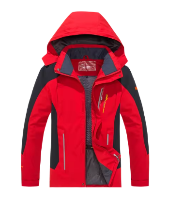Men’s Waterproof Softshell Jacket | Fleece-Lined Outdoor Shell | Hooded Fall-Winter Layer