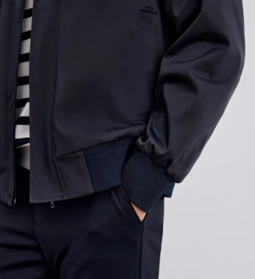 Men’s Lightweight Coach Jacket | Collared Zip Front | Casual Spring Layer