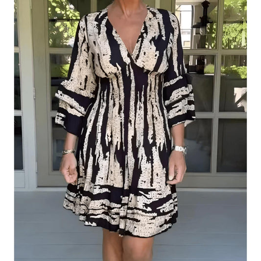 Tie-Dye Boho Mini Dress | Flowy & Lightweight | Casual Summer Style