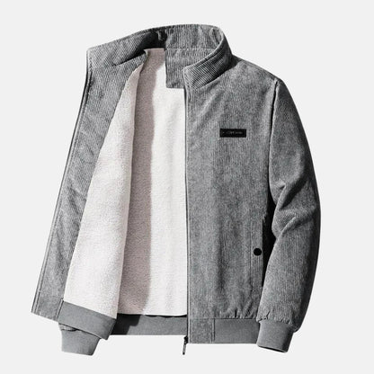 Men's Sherpa-Lined Fleece Jacket | Ultra-Warm Comfort | Casual Winter Essential