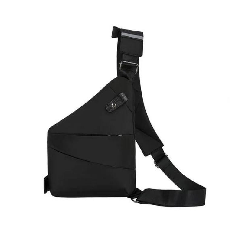 Men’s Tactical Crossbody Chest Bag | Anti-Theft Sling with USB Port | Lightweight Travel Pack