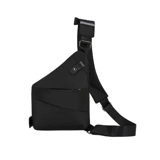 Men’s Tactical Crossbody Chest Bag | Anti-Theft Sling with USB Port | Lightweight Travel Pack