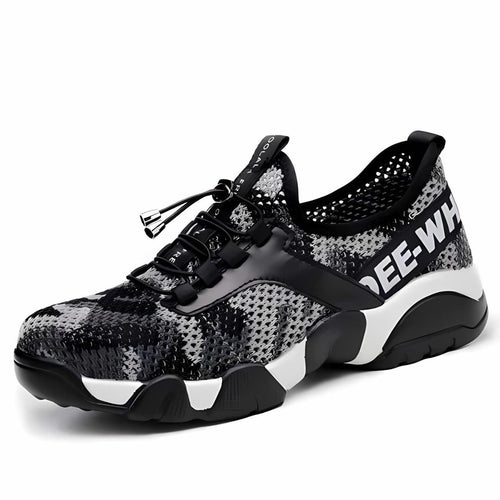 Chunky Knit-Lace Trainers | Lightweight Mesh | Street Style Sneakers