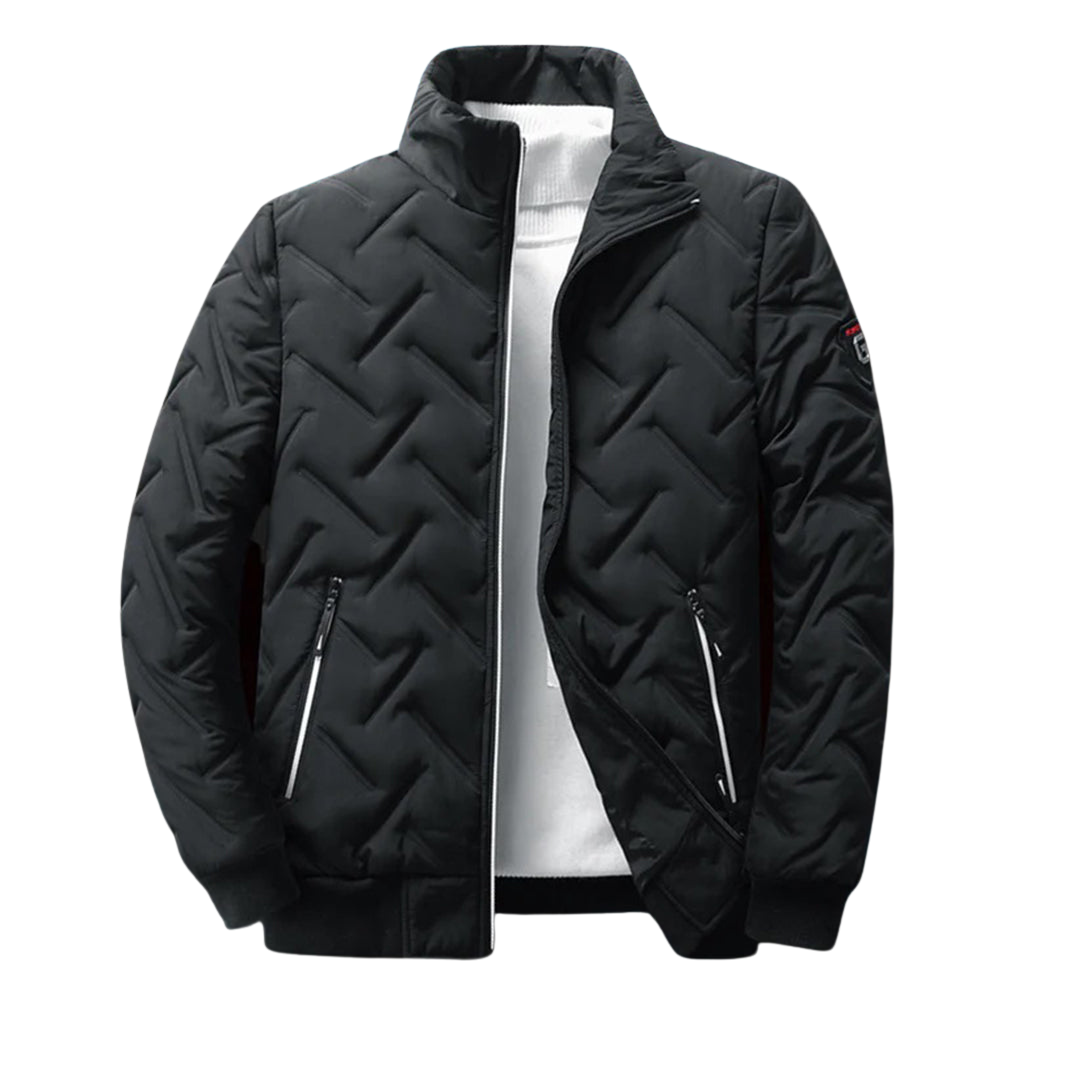 Men's Lightweight Quilted Jacket | Water-Resistant | Casual Outdoor Layer
