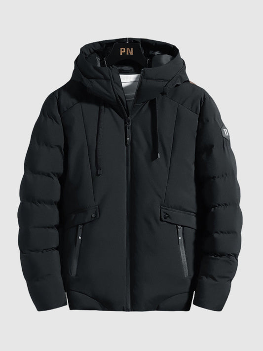 Men’s Hooded Puffer Parka | Windproof | Winter Insulated Outerwear