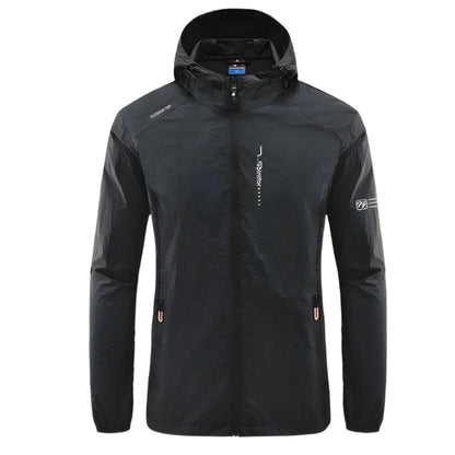 Men's Lightweight Waterproof Jacket | Packable Rain Shell | Windbreaker with Hood