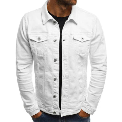 Men's Casual Denim Jacket | Classic Button-Up | Versatile Everyday Wear