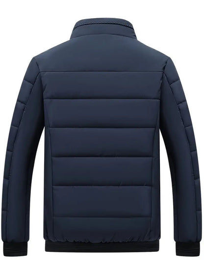 Men's Lightweight Puffer Jacket | Stand Collar | Insulated Design | Casual Winter Wear