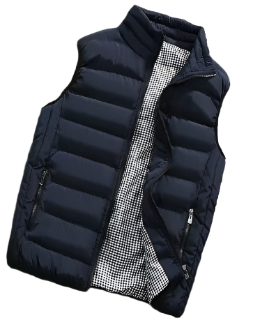 Men’s Lightweight Puffer Vest | Insulated Quilted Gilet | Sleeveless Fall Layer