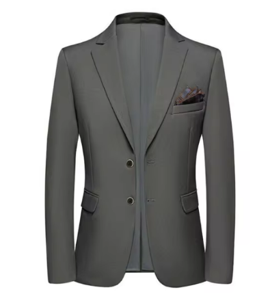 Men’s Slim Fit Suit Blazer | Single-Breasted | Lightweight Formal Jacket