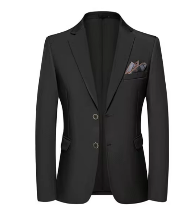 Men’s Slim Fit Suit Blazer | Single-Breasted | Lightweight Formal Jacket