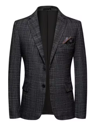 Men’s Slim Fit Suit Blazer | Single-Breasted | Lightweight Formal Jacket