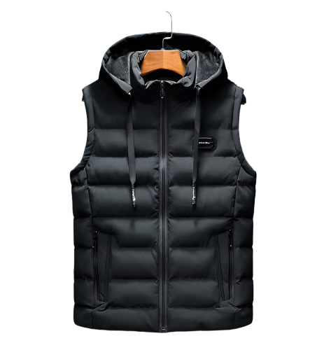 Men’s Puffer Vest | Hooded Sleeveless Outerwear | Lightweight Insulated Layer