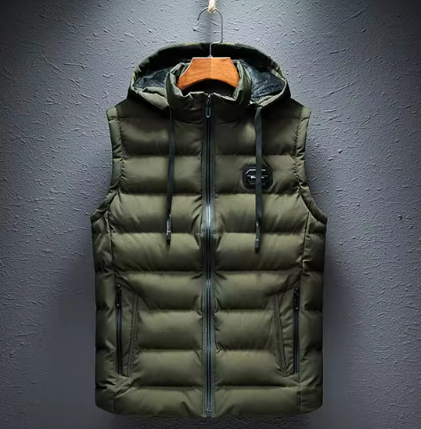 Men’s Puffer Vest | Hooded Sleeveless Outerwear | Lightweight Insulated Layer