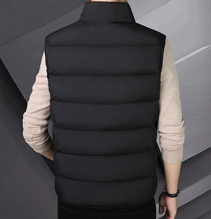 Men's Lightweight Puffer Vest | Sleeveless Insulated Outerwear for Layering