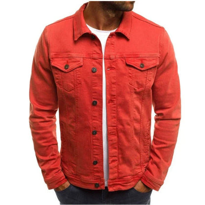 Men's Casual Denim Jacket | Classic Button-Up | Versatile Everyday Wear