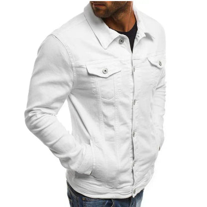 Men's Casual Denim Jacket | Classic Button-Up | Versatile Everyday Wear