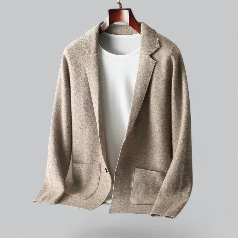 Knit Blazer Cardigan | Lightweight Casual Workwear Layer