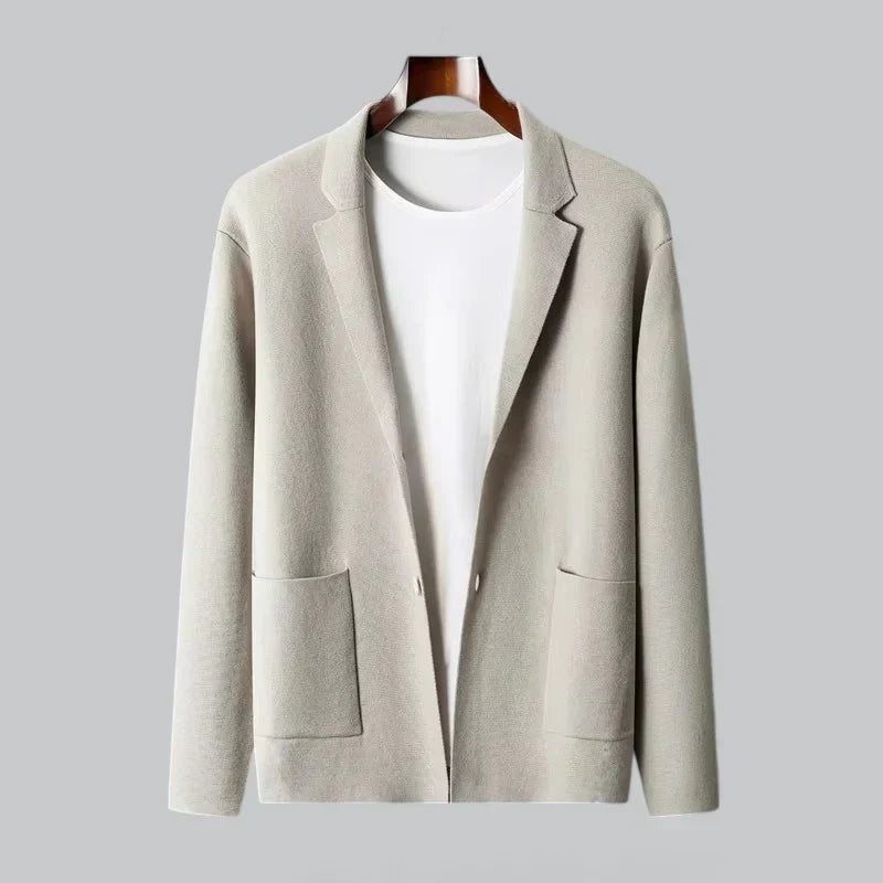 Knit Blazer Cardigan | Lightweight Casual Workwear Layer