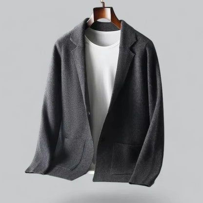 Knit Blazer Cardigan | Lightweight Casual Workwear Layer