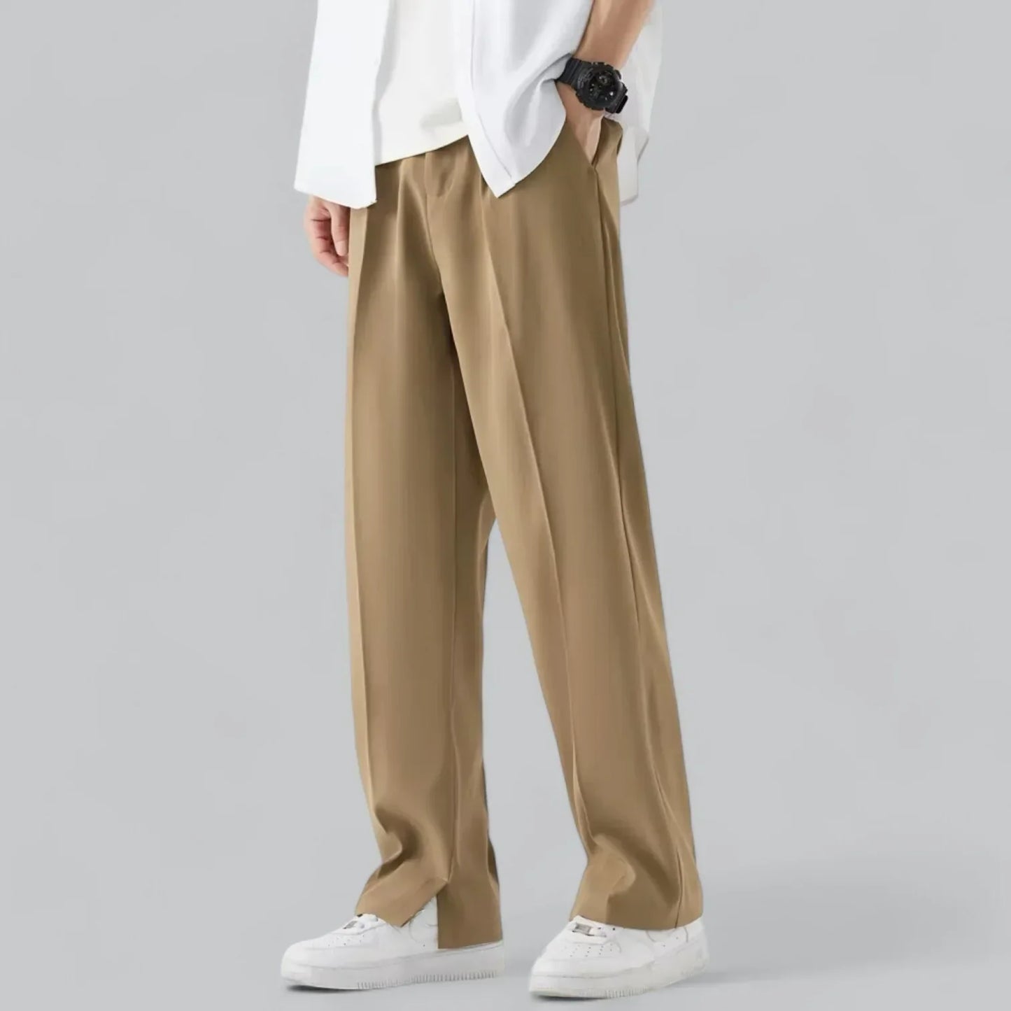 Men’s Wide-Leg Trousers | Relaxed Fit | Streetwear-Inspired Comfort