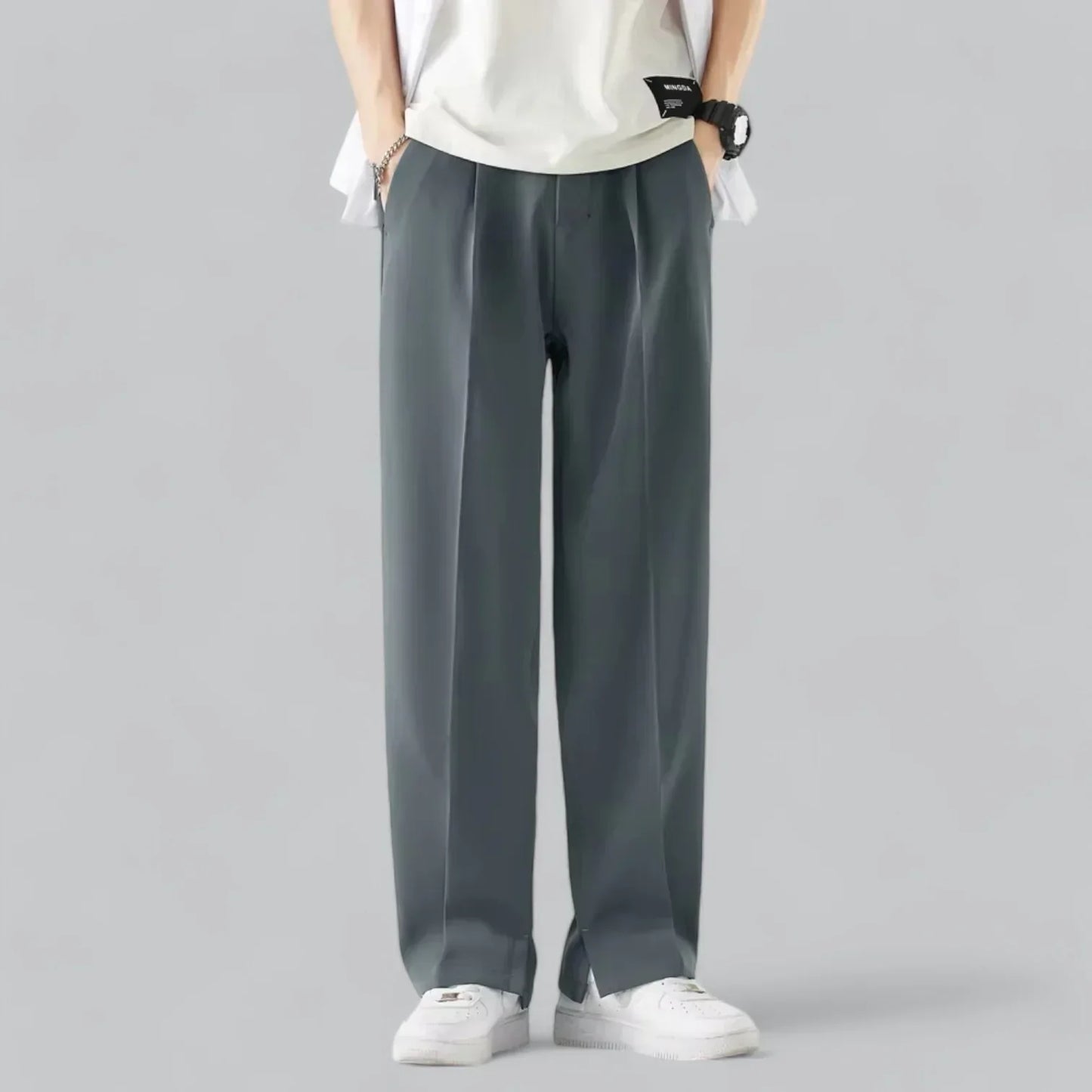 Men’s Wide-Leg Trousers | Relaxed Fit | Streetwear-Inspired Comfort