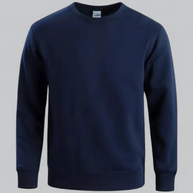 Unisex Crewneck Fleece Sweatshirt | Midweight Cotton Blend | Everyday Comfort Fit