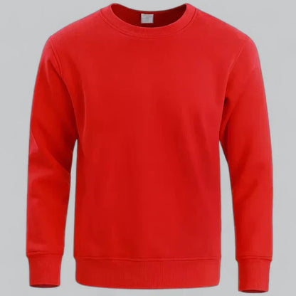 Unisex Crewneck Fleece Sweatshirt | Midweight Cotton Blend | Everyday Comfort Fit