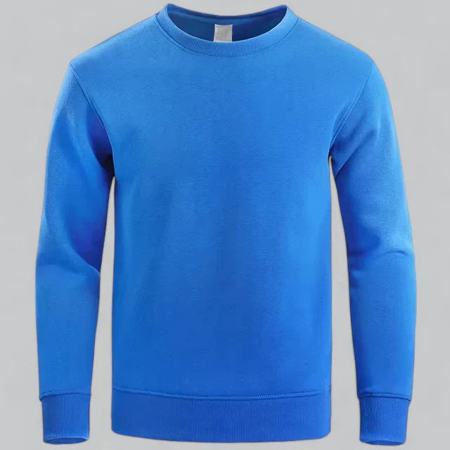 Unisex Crewneck Fleece Sweatshirt | Midweight Cotton Blend | Everyday Comfort Fit