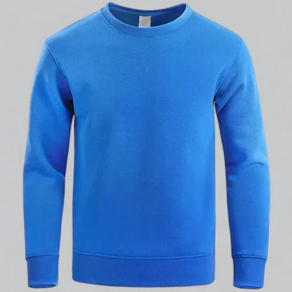 Unisex Crewneck Fleece Sweatshirt | Midweight Cotton Blend | Everyday Comfort Fit