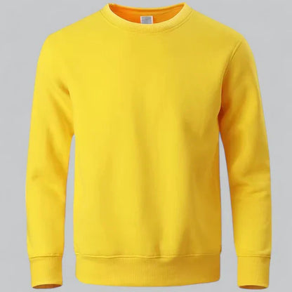 Unisex Crewneck Fleece Sweatshirt | Midweight Cotton Blend | Everyday Comfort Fit