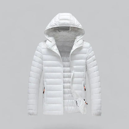 Men’s Lightweight Puffer Jacket with Hood | Insulated Winter Outerwear Canada