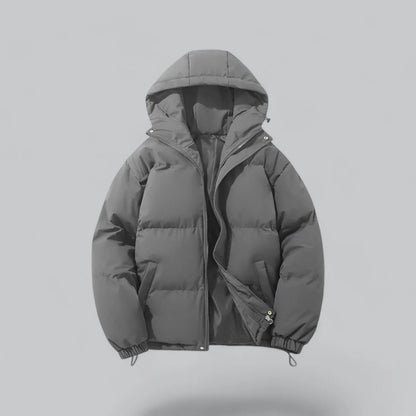 Men’s Puffer Jacket with Hood | Insulated Winter Outerwear