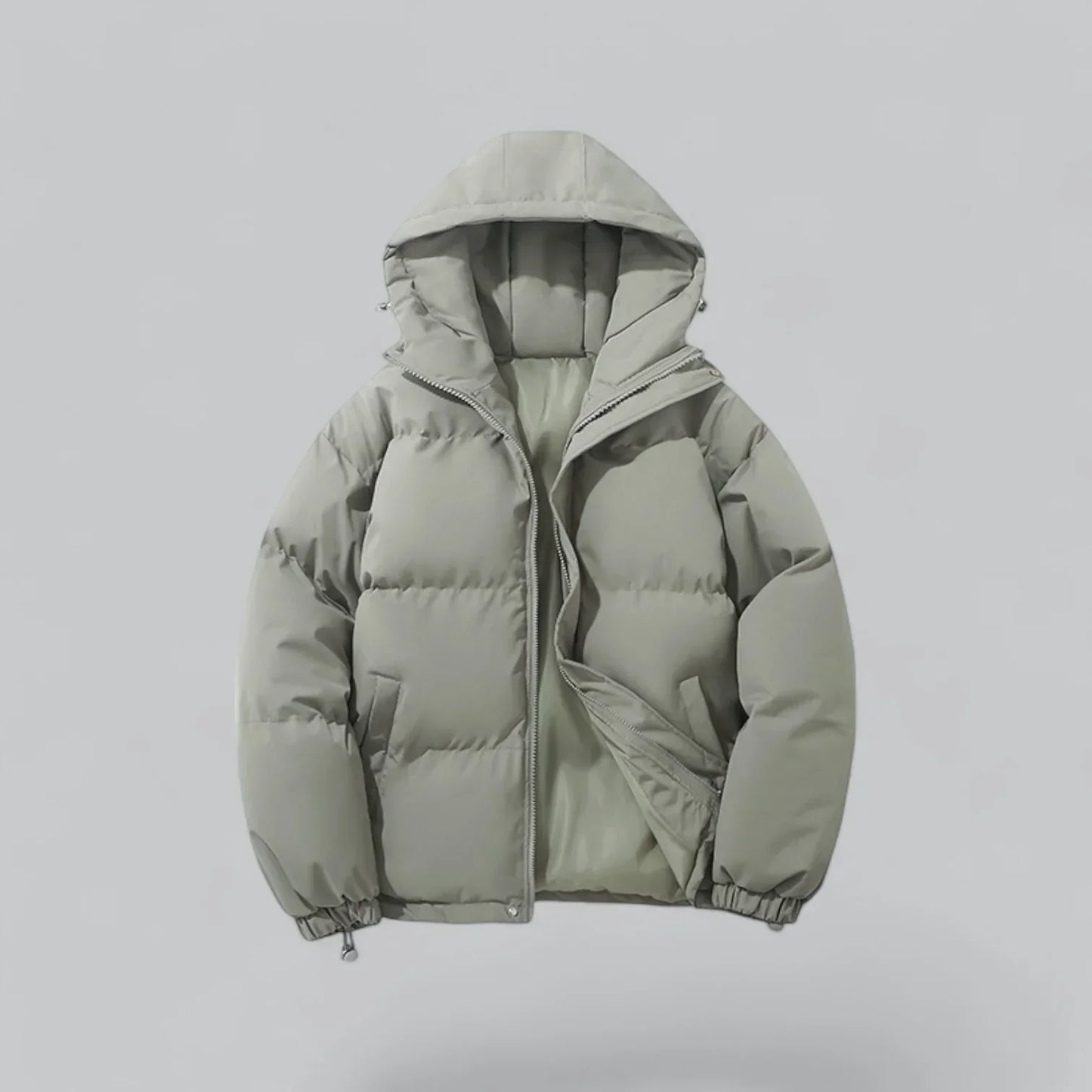 Men’s Puffer Jacket with Hood | Insulated Winter Outerwear