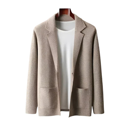 Knit Blazer Cardigan | Lightweight Casual Workwear Layer