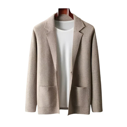 Knit Blazer Cardigan | Lightweight Casual Workwear Layer