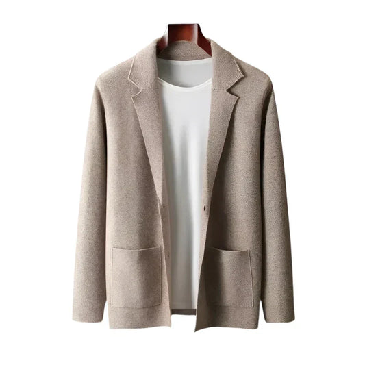 Knit Blazer Cardigan | Lightweight Casual Workwear Layer